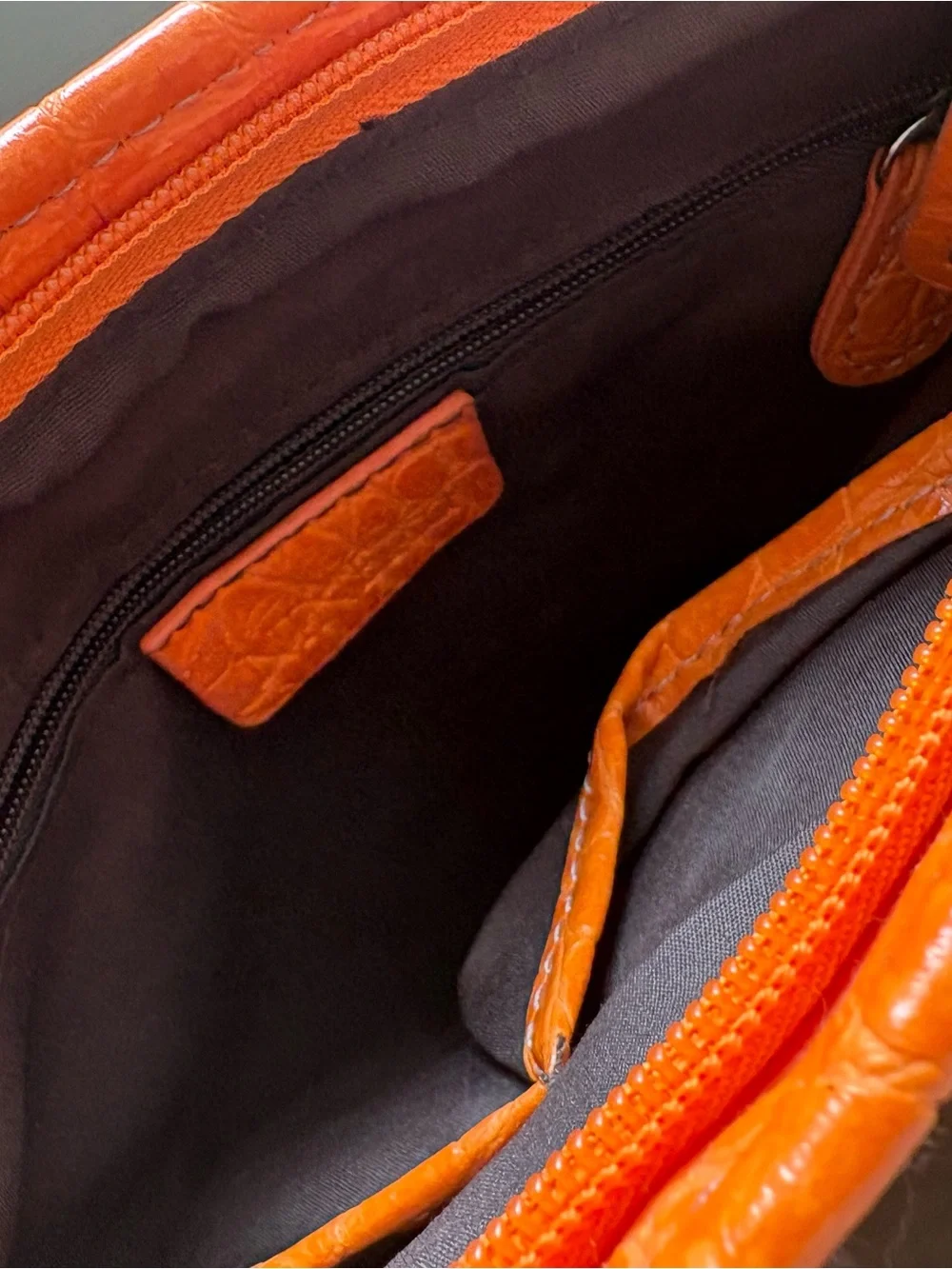 Nine & Co. croc embossed